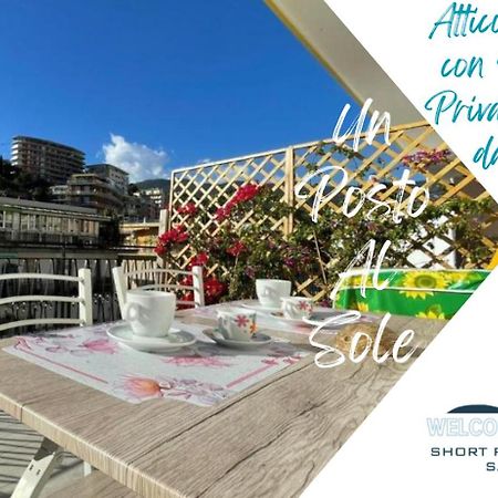 Ferienwohnung Wh - Un Posto Al Sole - Attico Monolocale Con Parcheggio Gratuito - 5 Minuti Dal Centro - Wifi Sanremo Exterior foto
